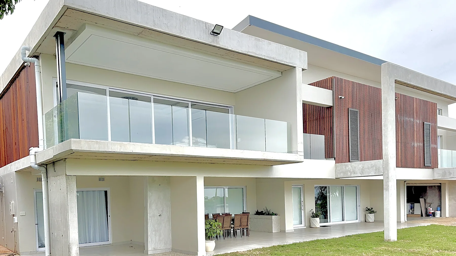 Completed residential building