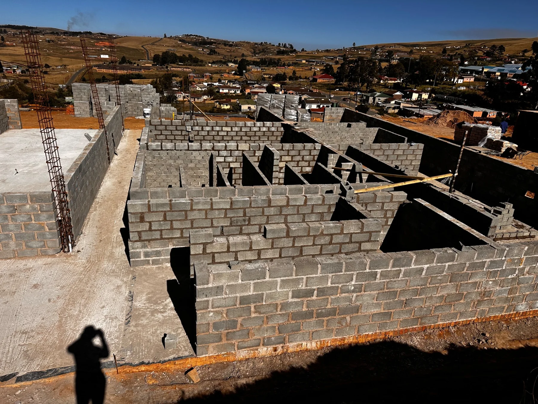 Masonry construction stage